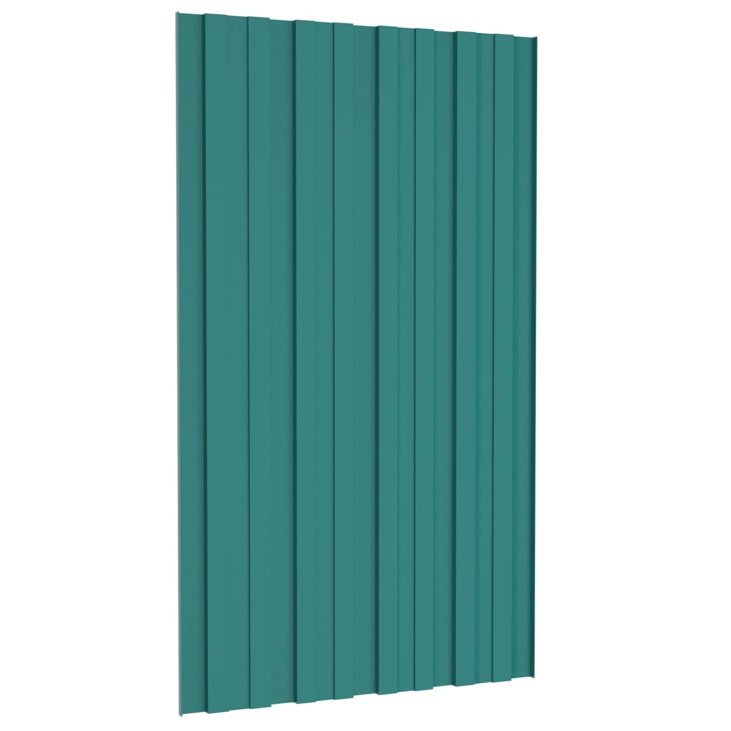 Roof Panel 36 pcs Green 31.50 x 17.72 in Galvanised steel