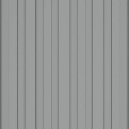 Roof Panel 12 pcs Grey 31.50 x 17.72 in Galvanised steel