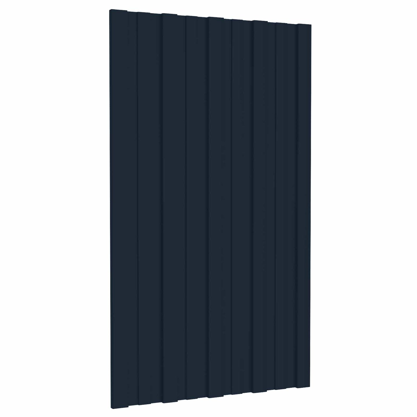 Roof Panel 12 pcs Anthracite 31.50 x 17.72 in Galvanised steel