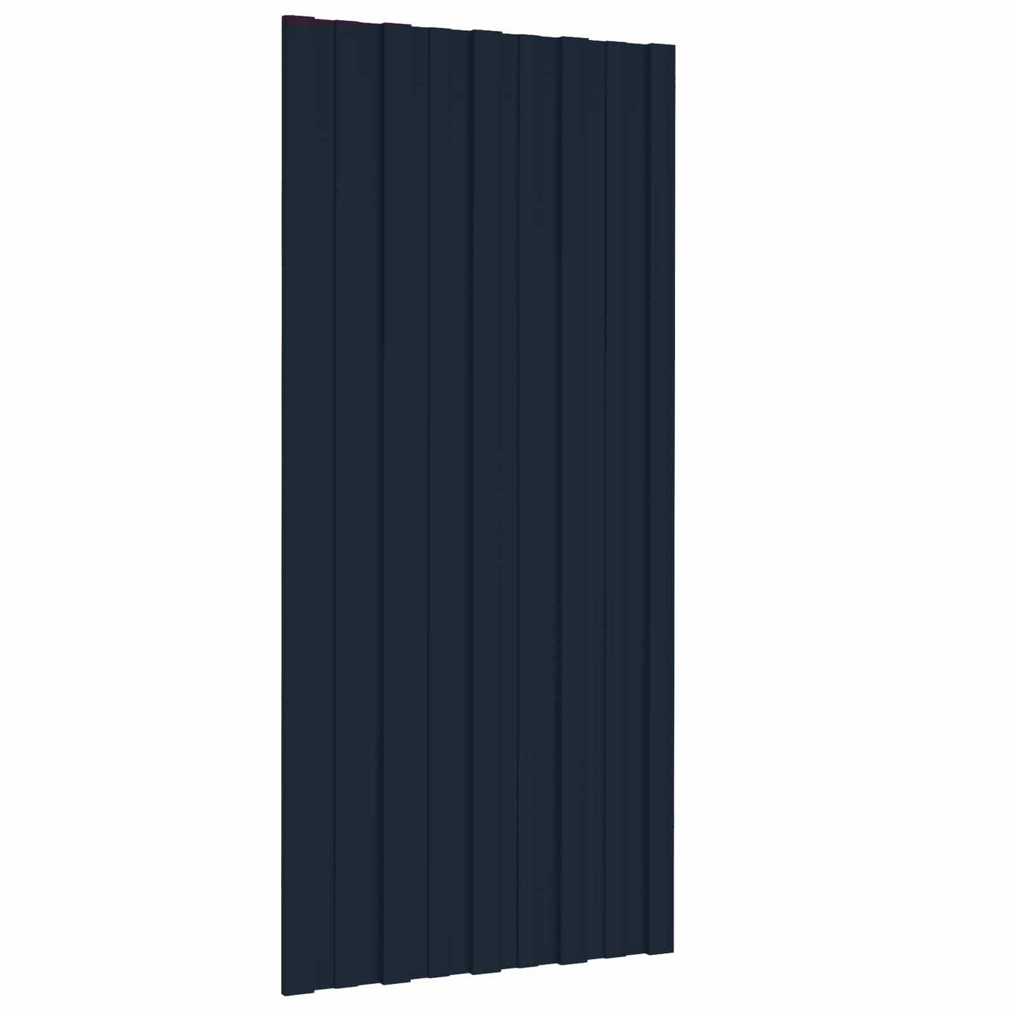 Roof Panel 12 pcs Anthracite 39.37 x 17.72 in Galvanised steel