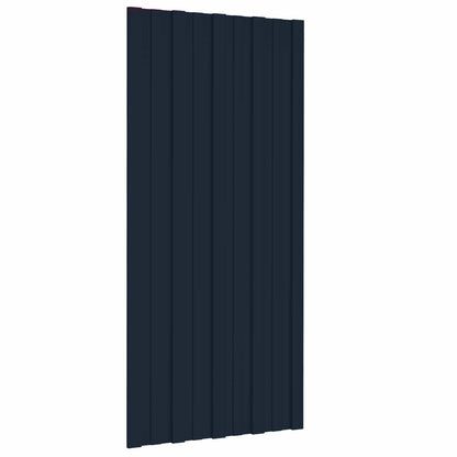 Roof Panel 36 pcs Anthracite 39.37 x 17.72 in Galvanised steel
