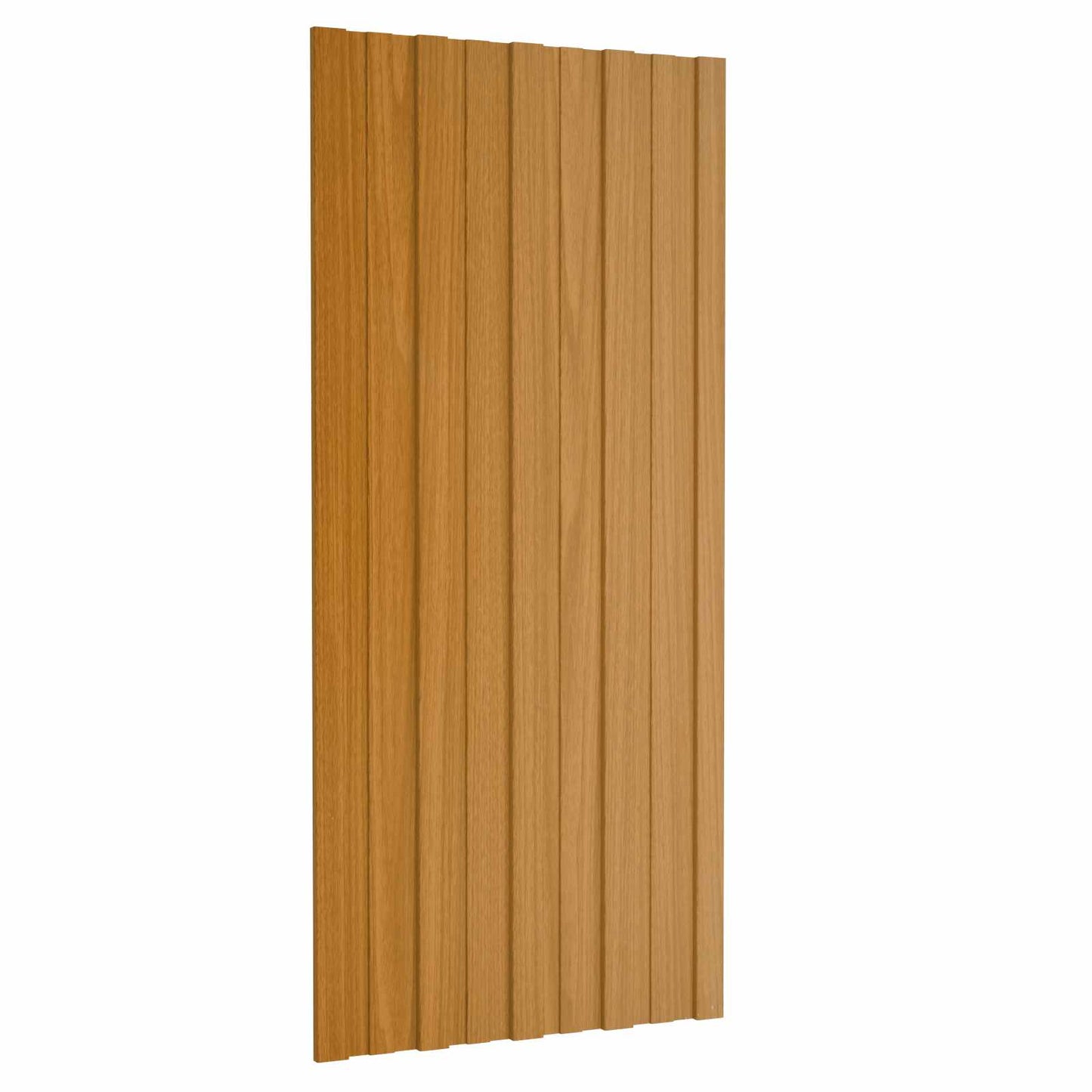 Roof Panel 12 pcs Natural 39.37 x 17.72 in Galvanised steel