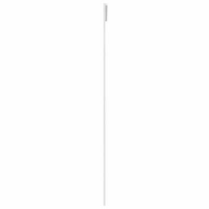 Sliding Door Frosted ESG Glass and Aluminum 35.4"x80.7" White