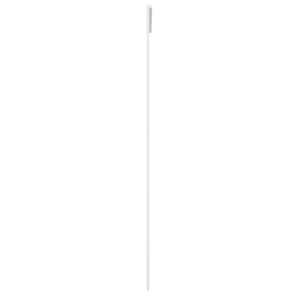 Sliding Door ESG Glass and Aluminum 40.4"x80.7" White