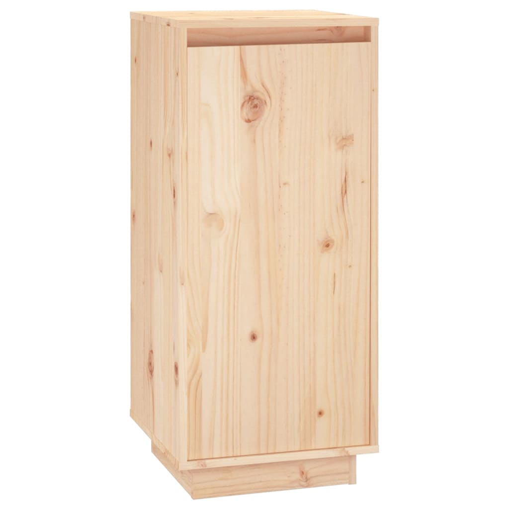 Shoe Cabinet 13.8x13.8x31.5" Solid Wood Pine