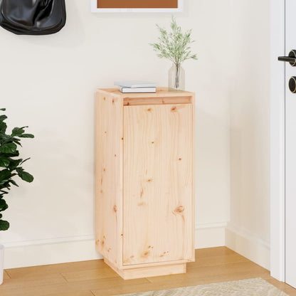 Shoe Cabinet 13.8x13.8x31.5" Solid Wood Pine