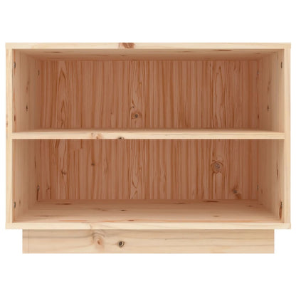 Shoe Cabinet 23.6"x13.4"x17.7" Solid Wood Pine