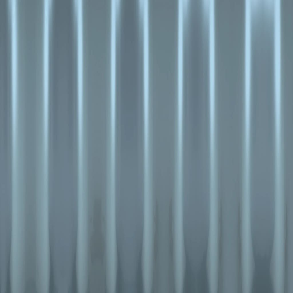 Roof Panels 36 pcs Galvanized Steel Gray 23.6"x14.2"