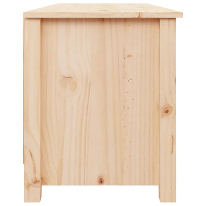 Shoe Bench 43.3x15.0x17.9" Solid Wood Pine