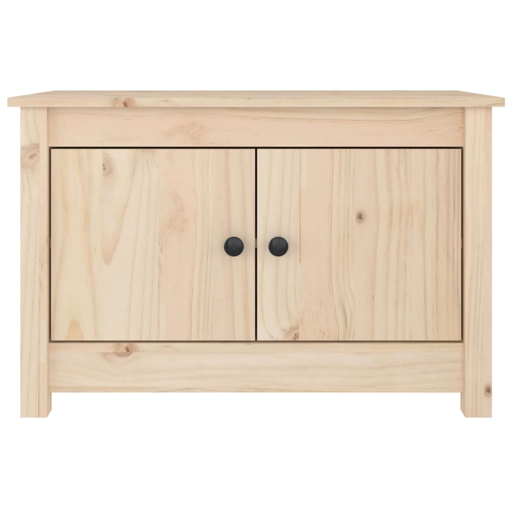 Shoe Cabinet 27.6"x15"x17.9" Solid Wood Pine