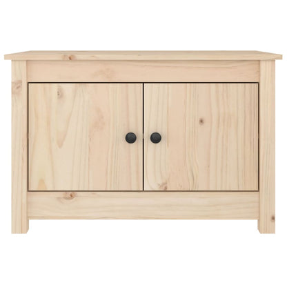 Shoe Cabinet 27.6"x15"x17.9" Solid Wood Pine