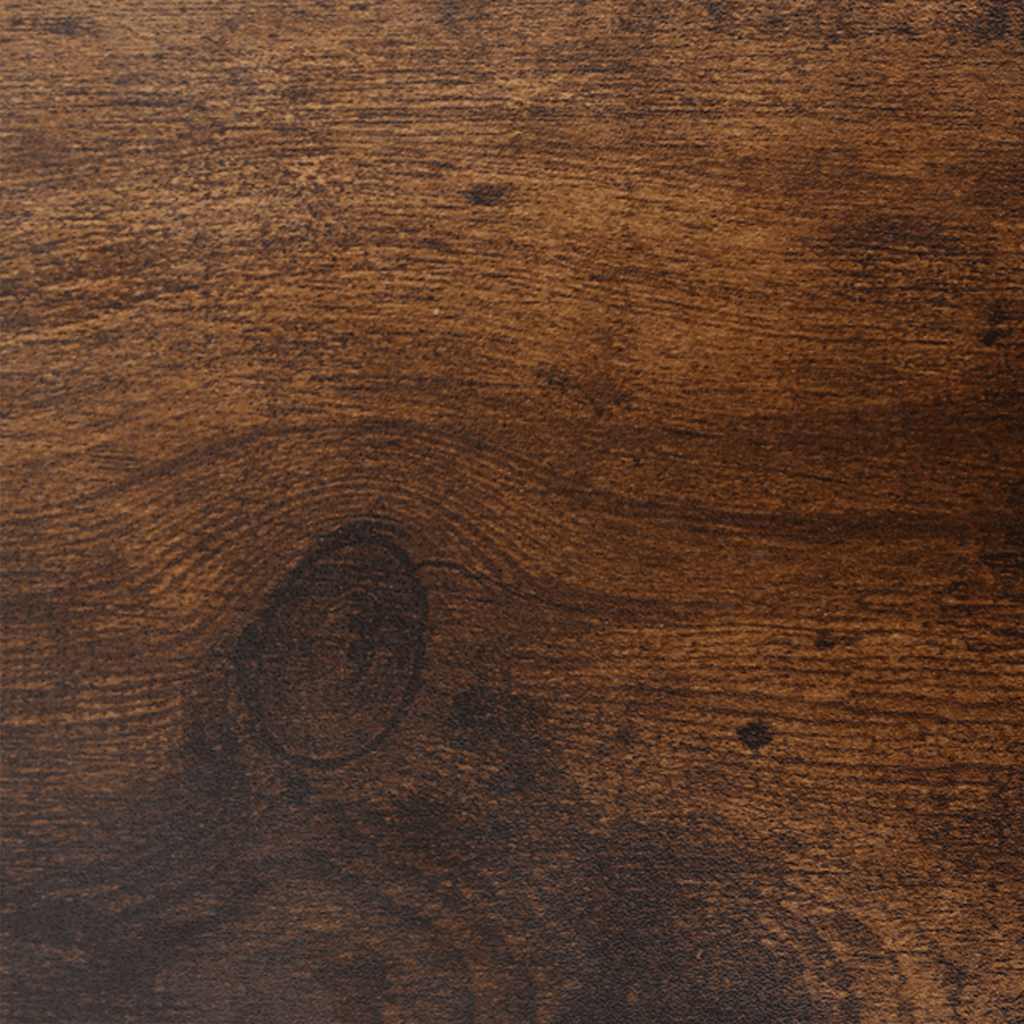 Shoe Cabinet Smoked Oak 23.2x6.7x42.5" Engineered Wood