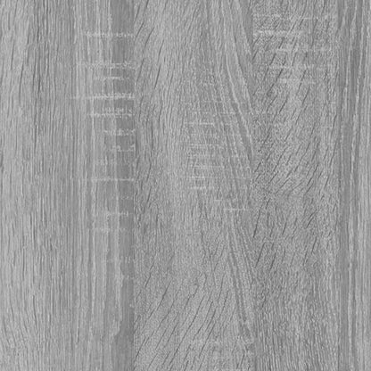 Shoe Cabinet Grey Sonoma 23.2x6.7x42.5" Engineered Wood