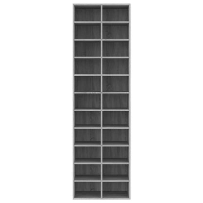 Shoe Cabinet Grey Sonoma 21.3x13.4x72.0" Engineered Wood