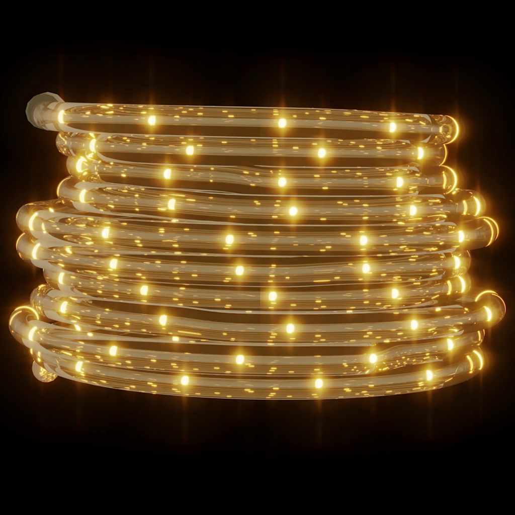 Rope Light Warm White PVC 65.6 feet Decorative Inlays