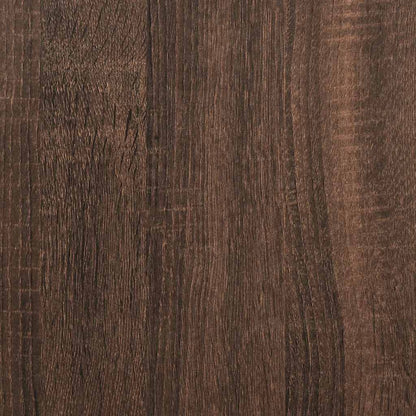 Shoe Cabinet Brown Oak 23.6x13.8x27.6" Engineered Wood
