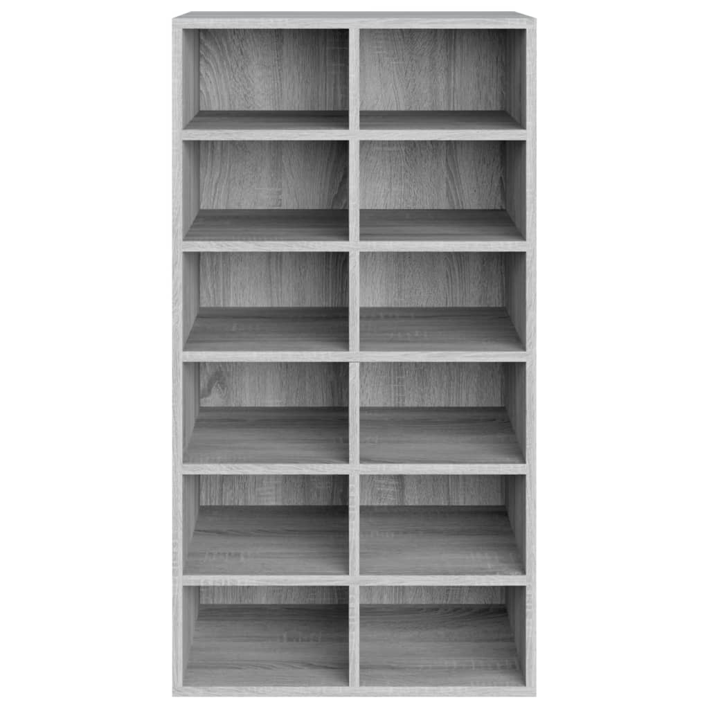 Shoe Rack Gray Sonoma 21.3"x13.4"x39.6" Engineered Wood