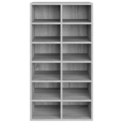 Shoe Rack Gray Sonoma 21.3"x13.4"x39.6" Engineered Wood