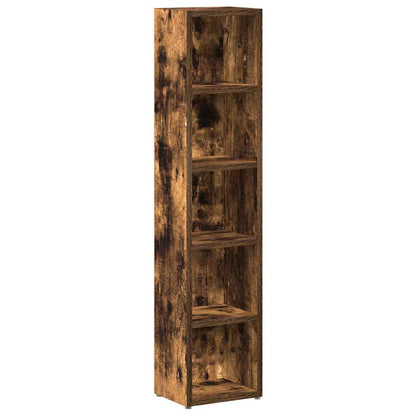 CD Cabinets 2 pcs Smoked Oak 8.3"x6.3"x36.8" Engineered Wood