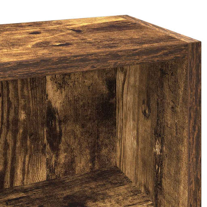 CD Cabinets 2 pcs Smoked Oak 8.3"x6.3"x36.8" Engineered Wood