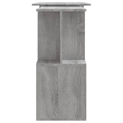 Corner Desk Gray Sonoma 78.7"x19.7"x29.9" Engineered Wood