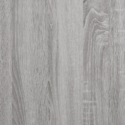 Corner Desk Gray Sonoma 78.7"x19.7"x29.9" Engineered Wood