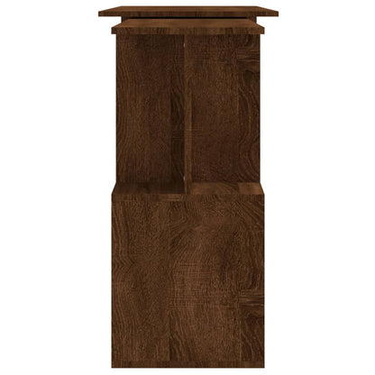 Corner Desk Brown Oak 78.7"x19.7"x29.9" Engineered Wood