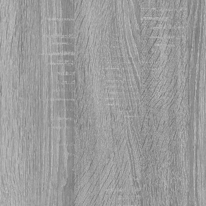 CD Cabinet Grey Sonoma 39.4x9.1x35.2" Engineered Wood