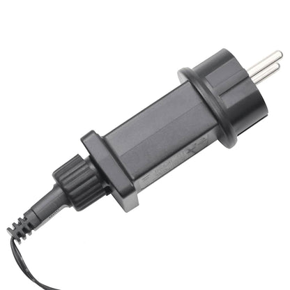 LED Cluster String Warm White, Dark Green