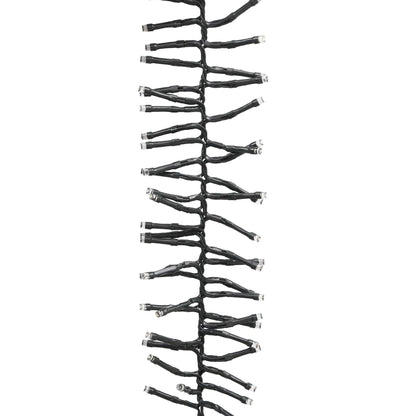 LED Cluster String Cold White PVC, Copper 11 meters