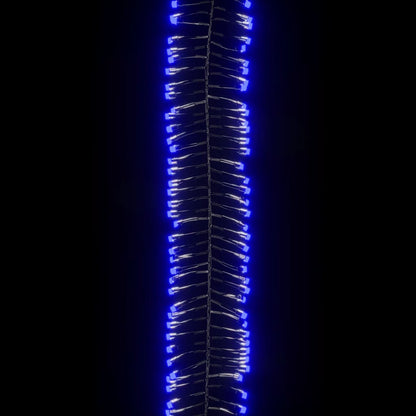 Led Cluster String Blue PVC, copper 36 Feet Lights