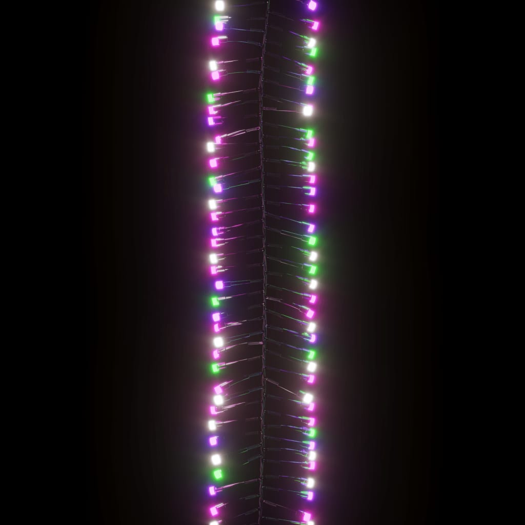 LED Cluster String Pastel Multicolor PVC, Copper Extra Long