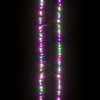 LED Cluster String Pastel Multicolor PVC, Copper Extra Long