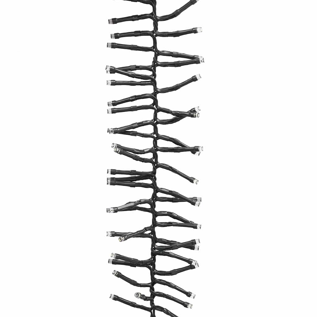 Led Cluster String Warm white PVC, Copper 75.6 ft length