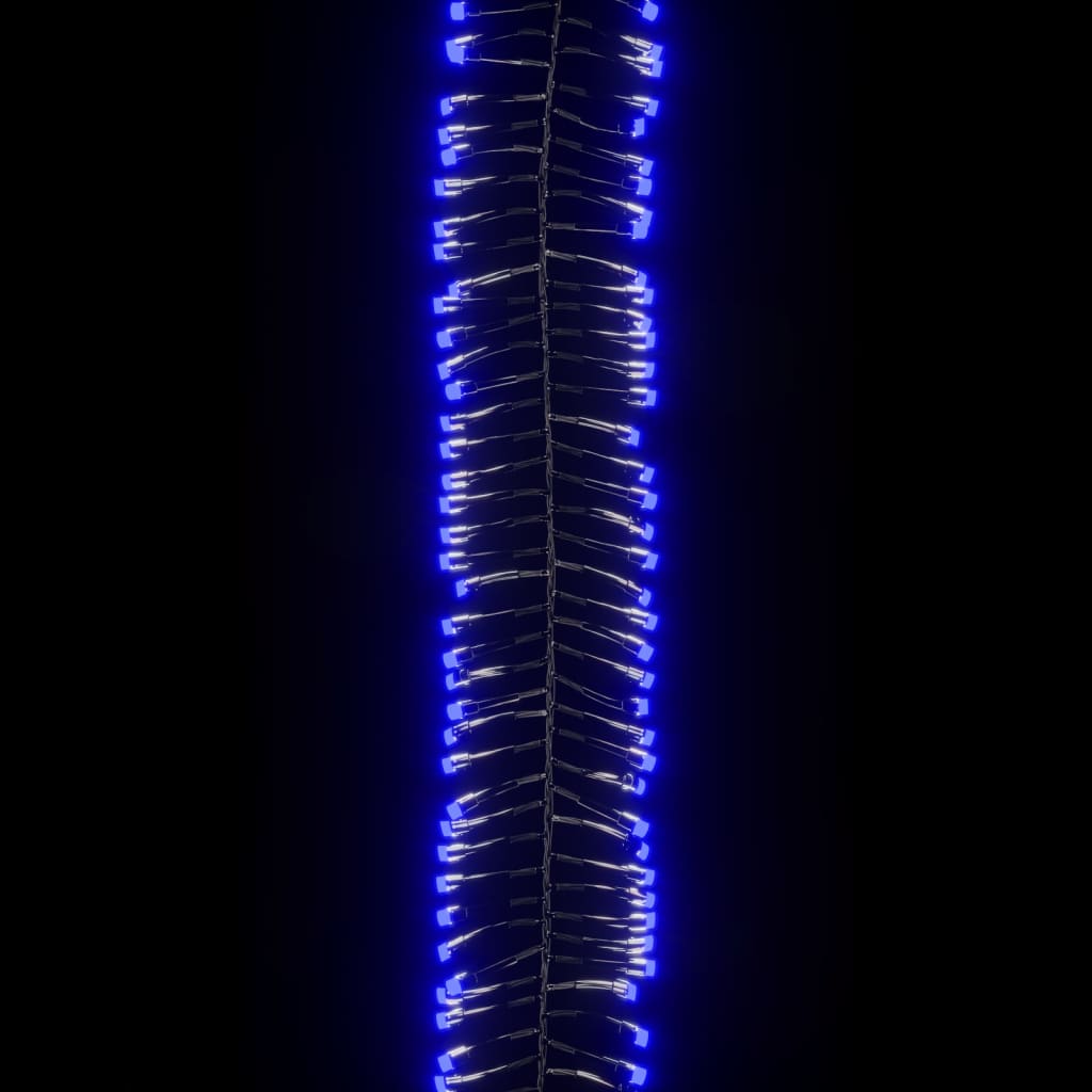 LED Cluster String Blue Polyvinylchloride (PVC), copper 75.8 ft