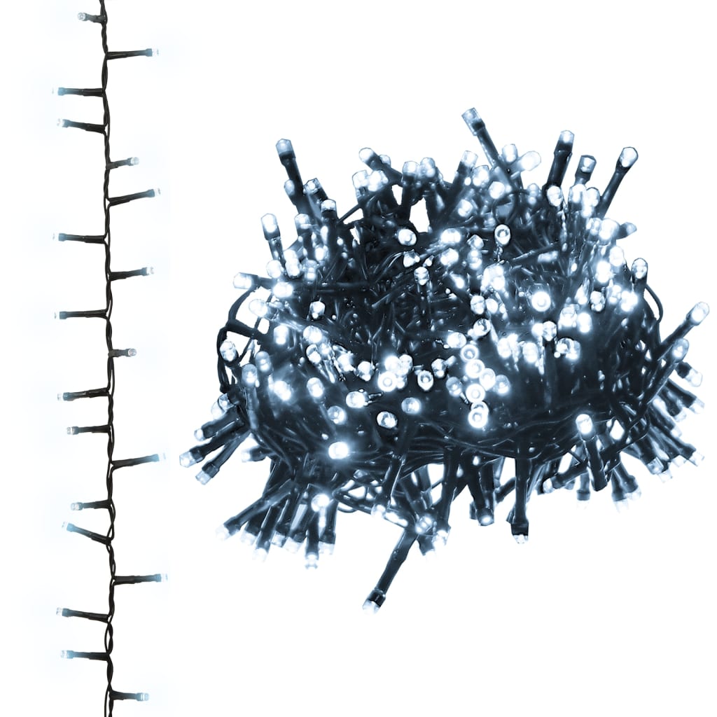 LED String Cool white, Dark green Polyvinyl chloride (PVC), Copper