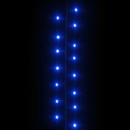 LED String Blue Polyvinylchloride (PVC), Copper Compact