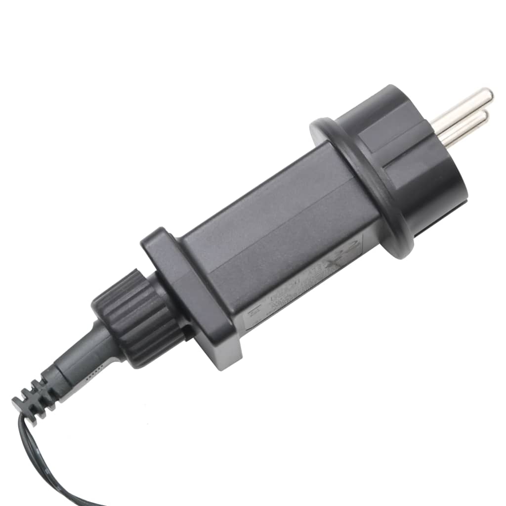 LED String Warm white and dark green PVC and copper 213.3 ft length