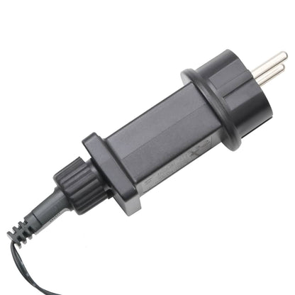 LED String Warm white and dark green PVC and copper 213.3 ft length