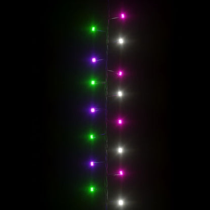 LED String Pastel Multicolored PVC, Copper Extra Long Lights