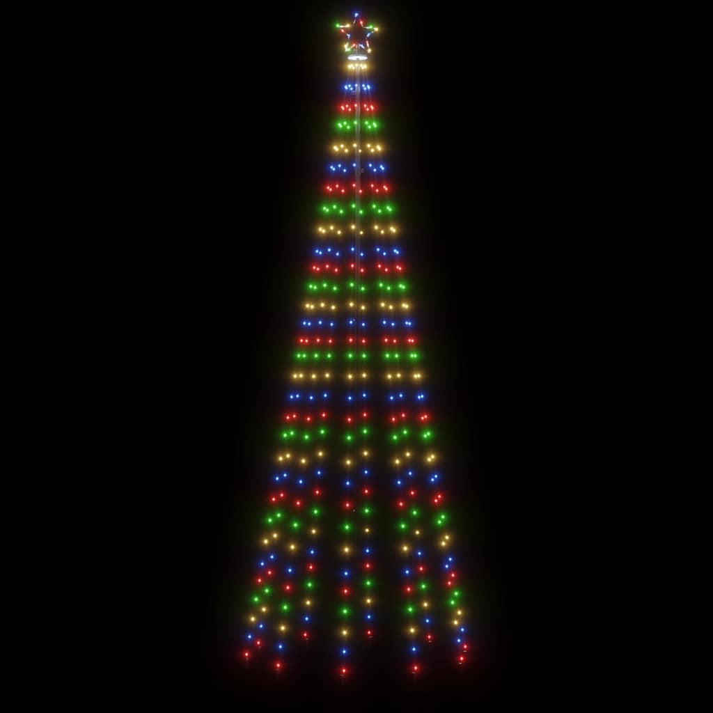 Christmas Cone Tree Colorful 310 LEDs 3x10 ft