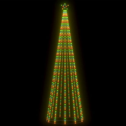 Christmas Cone Tree Colorful 732 LEDs 5x16 ft