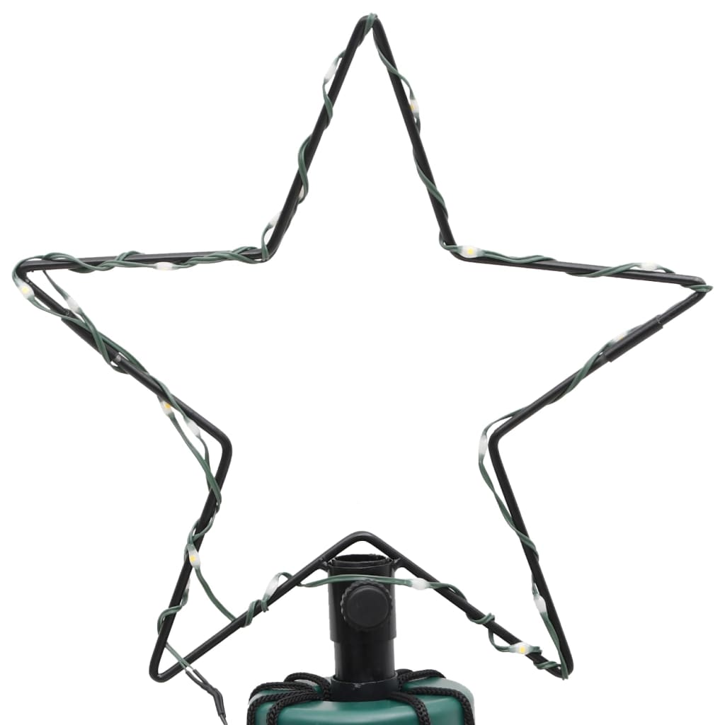 Christmas Tree With Spike Multicolor Powder-coated steel, copper, PVC