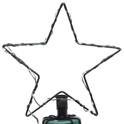 Christmas Tree With Spike Multicolor Powder-coated steel, copper, PVC