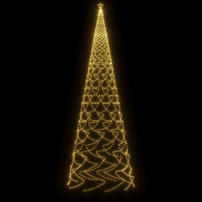Christmas Tree with Spike Warm White 3000 LEDs 26 ft