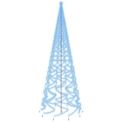Christmas Tree with Spike Blue 3000 LEDs 26 ft