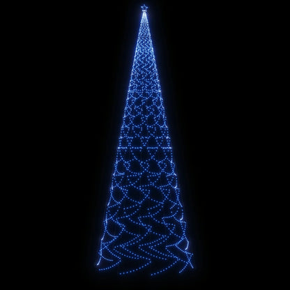 Christmas Tree with Spike Blue 3000 LEDs 26 ft