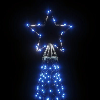 Christmas Tree with Spike Blue 3000 LEDs 26 ft