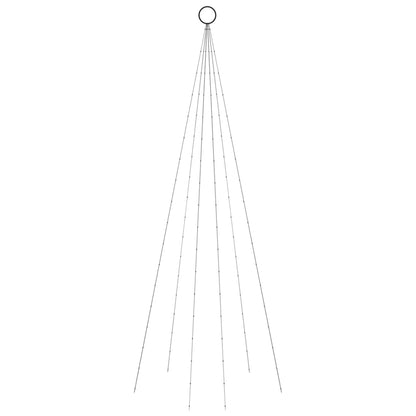 Christmas Tree Cool White Copper Collapsible Christmas Tree
