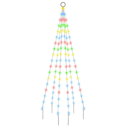 Christmas Tree Colorful Copper Medium Height-Adjustable